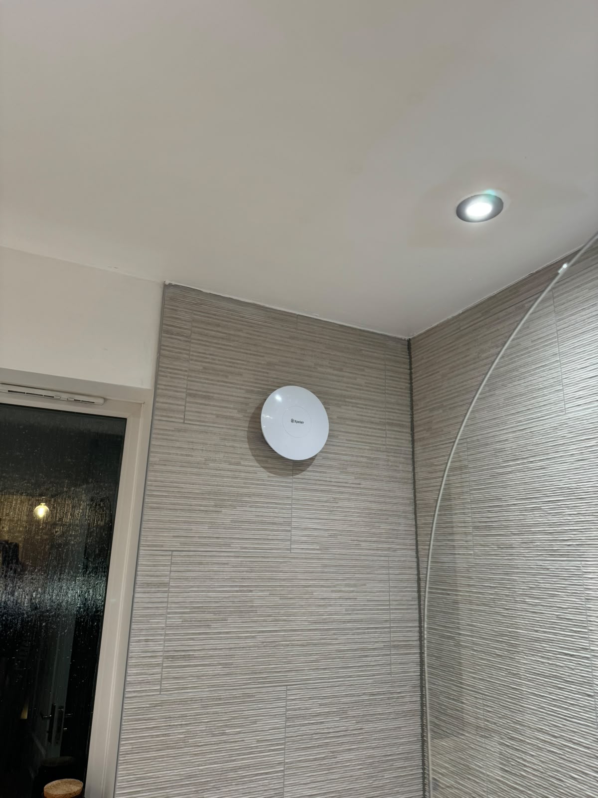 Kitchen and bathroom electrical installation by Electrust — sockets, downlights and extractors