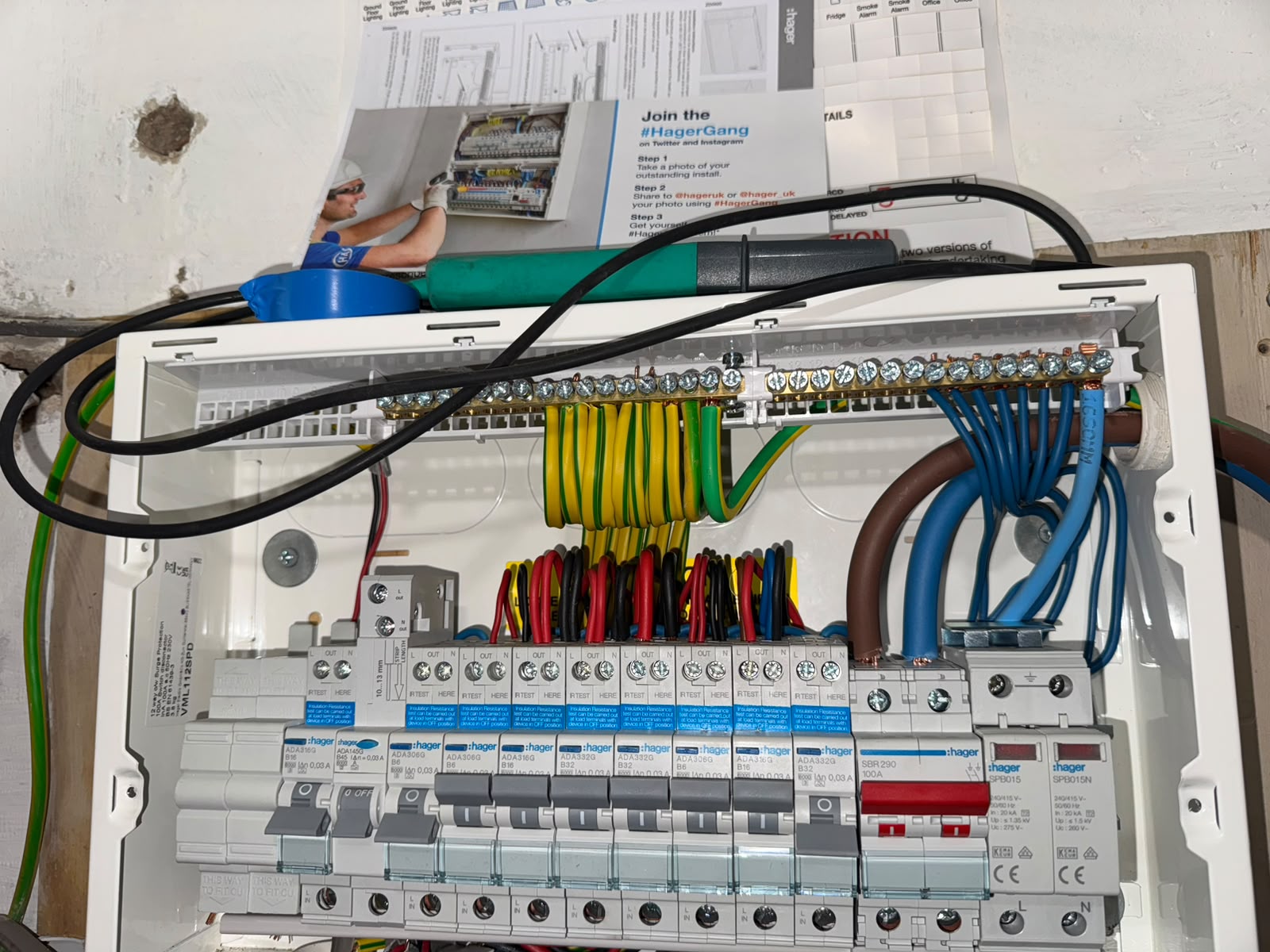 Consumer unit upgrade by Electrust — 18th Edition metal enclosure with RCBOs, Scotland