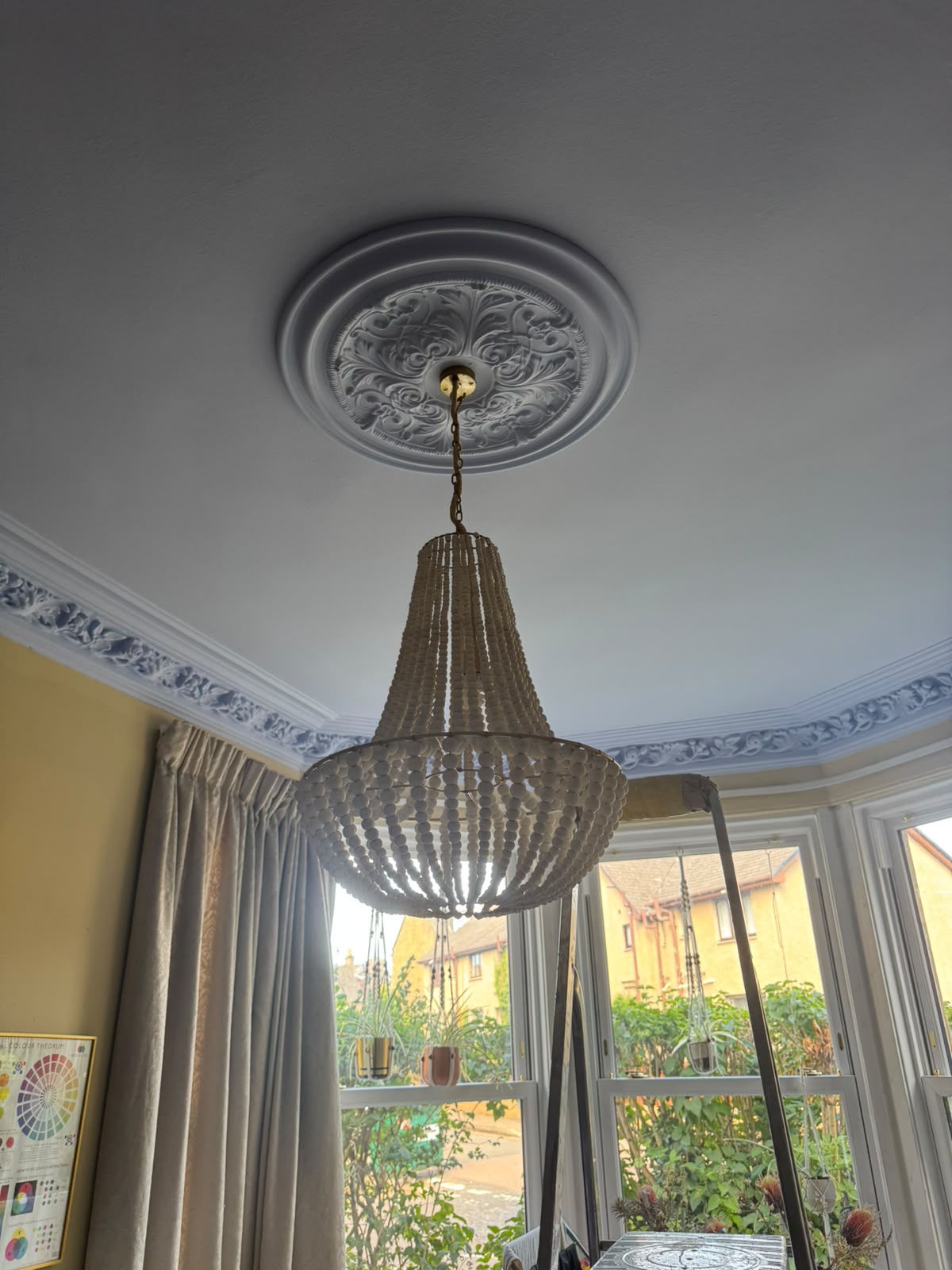Domestic electrical work by Electrust — sockets, lighting and fittings in a Scottish home