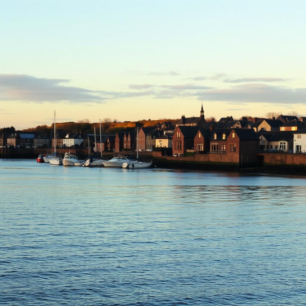 Musselburgh harbour on the East Lothian coast — Electrust service area